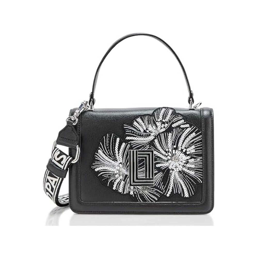 Karl Lagerfeld Simone Flower Satchel NIP